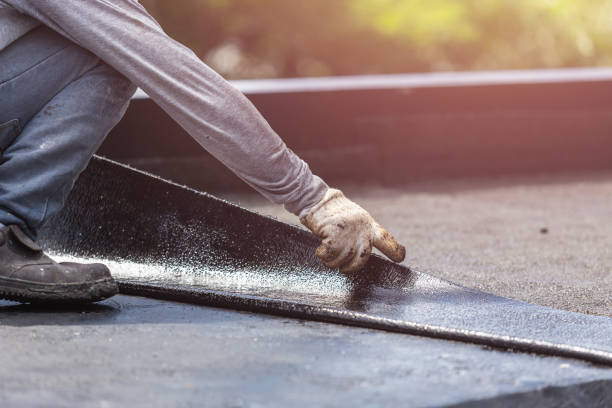 Professional Exterior Waterproofing technician working in Stoutsville, OH